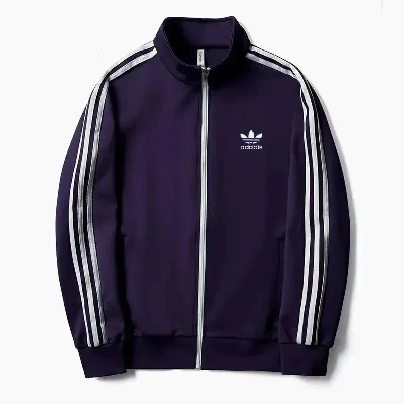 Adidas Trefoil Track Jacket Navy Blue