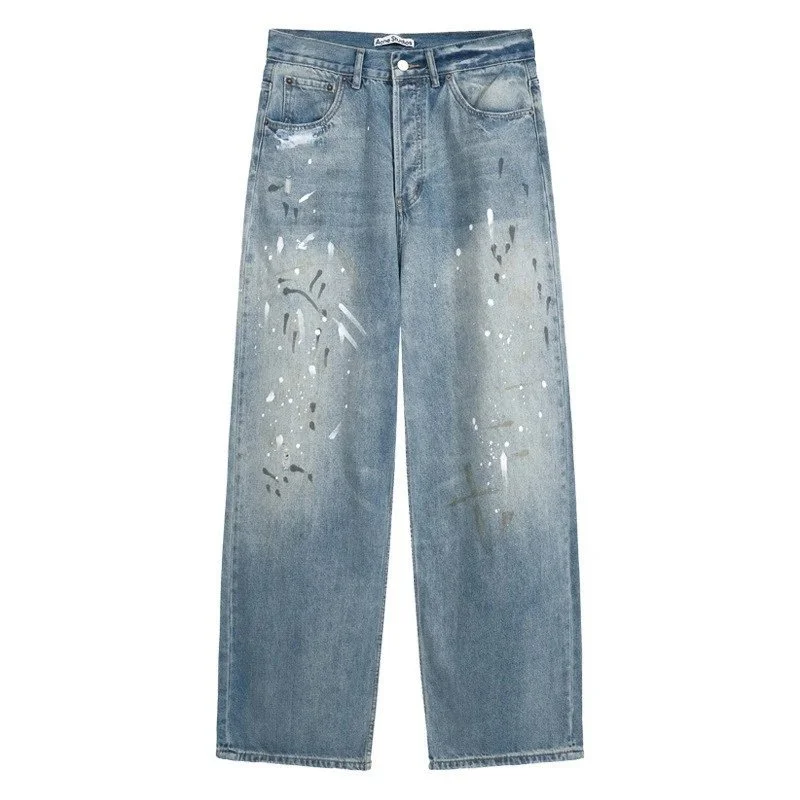 Acne Studios Paint Splatter Jeans
