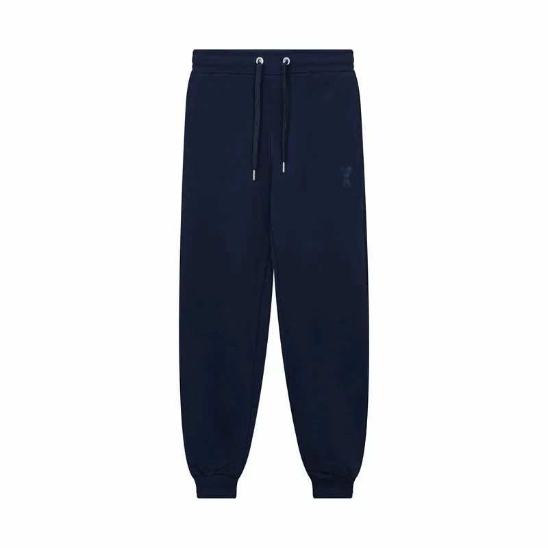 Ami Paris Ami de Coeur Navy Sweatpants