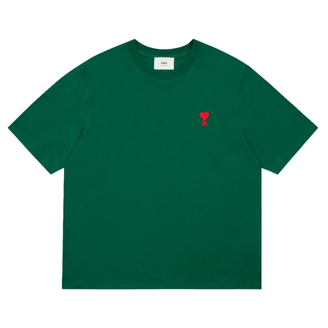 AMI Paris Green Tričko AMI Heart