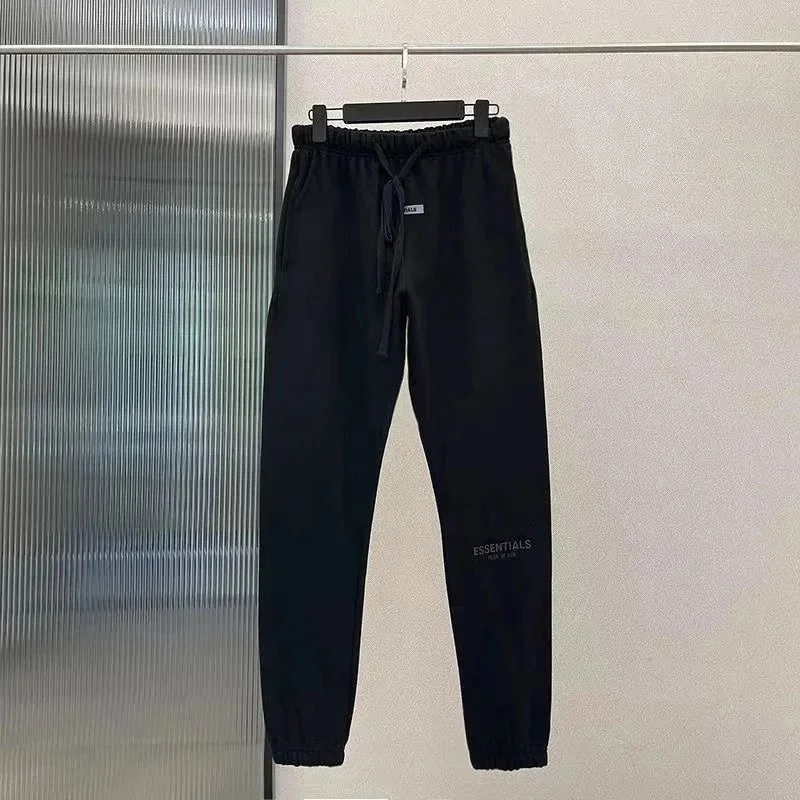 Black Essentials Sweatpants