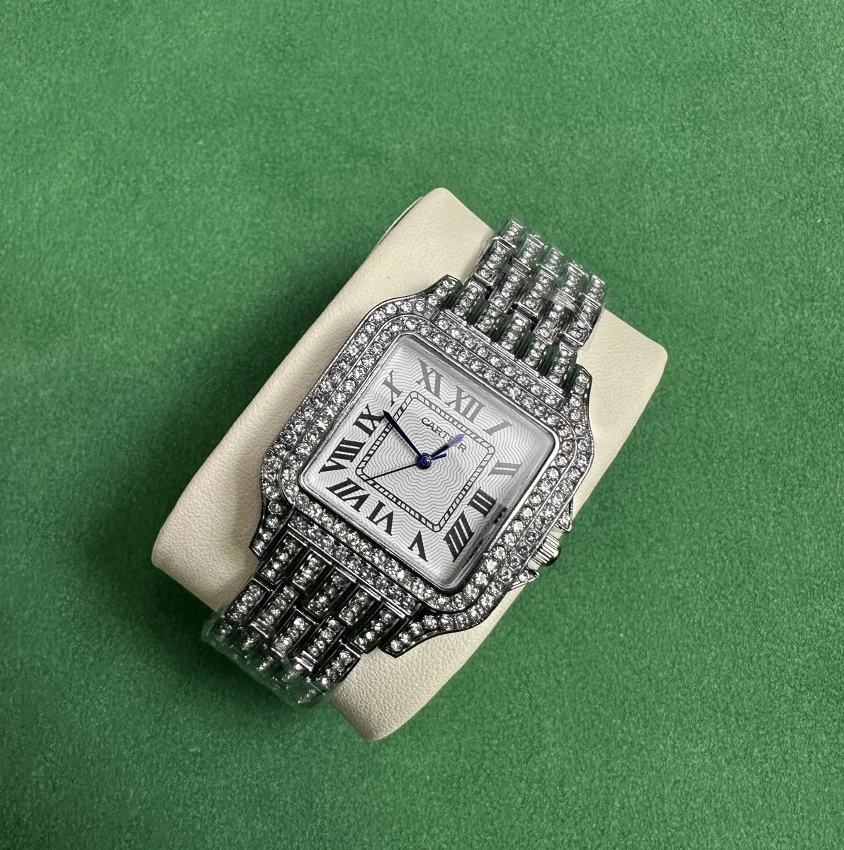 Cartier Panthère Diamond-Encrusted Watch