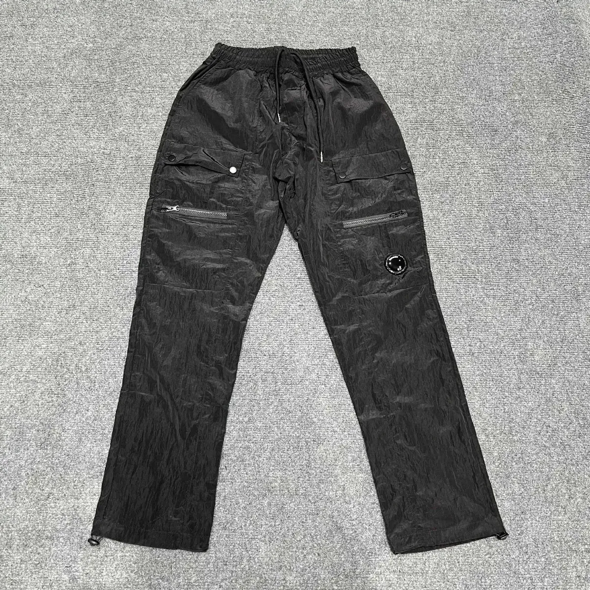 CP Company Goggle Black Cargo Pants