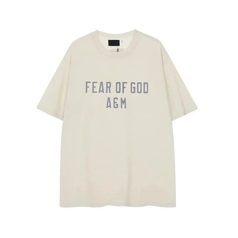 Fear of God Essentials A&G T-Shirt Cream