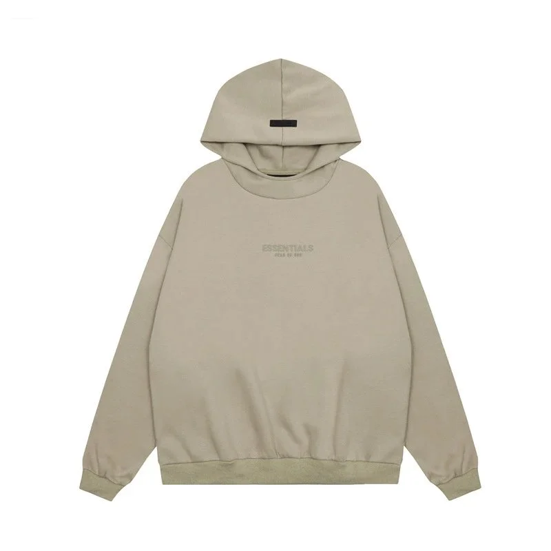 Fear of God Essentials Oversized Hoodie 2440 Light Beige