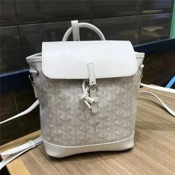 Goyard YARD White Backpack
