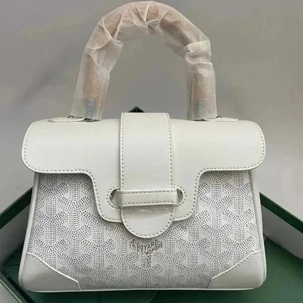 Goyard YARD White Monogram Handbag