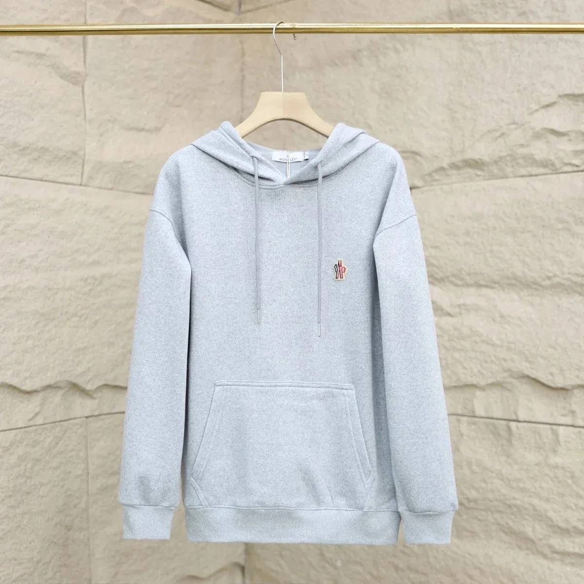 Moncler Grey Cactus Hoodie Sweatshirt