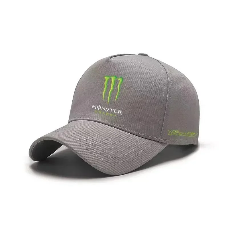 Monster Energy Grey with Green Monster Logo Cap