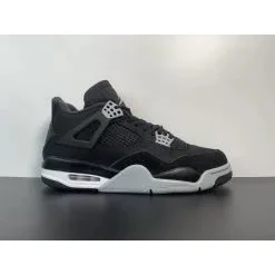 Nike Air Jordan 4 Black Cement Sneakers