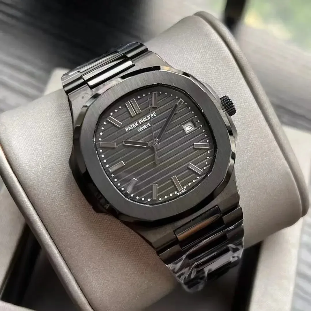 Patek Philippe Nautilus Black Triple Black Watch