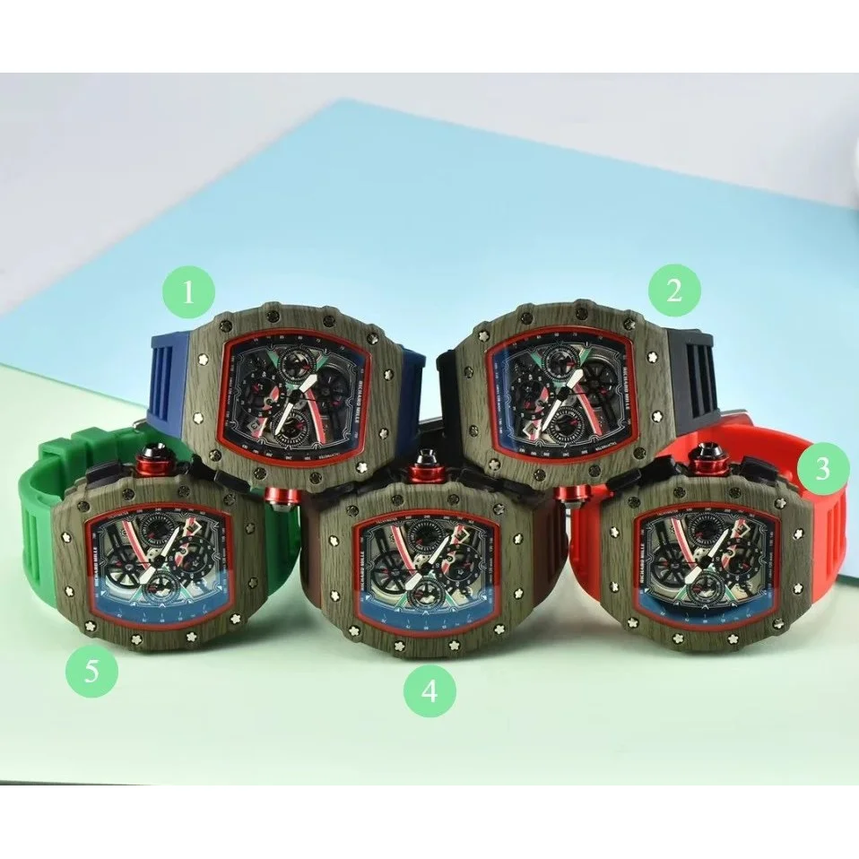 Richard Mille RM052 Wood Grain Dial Watch