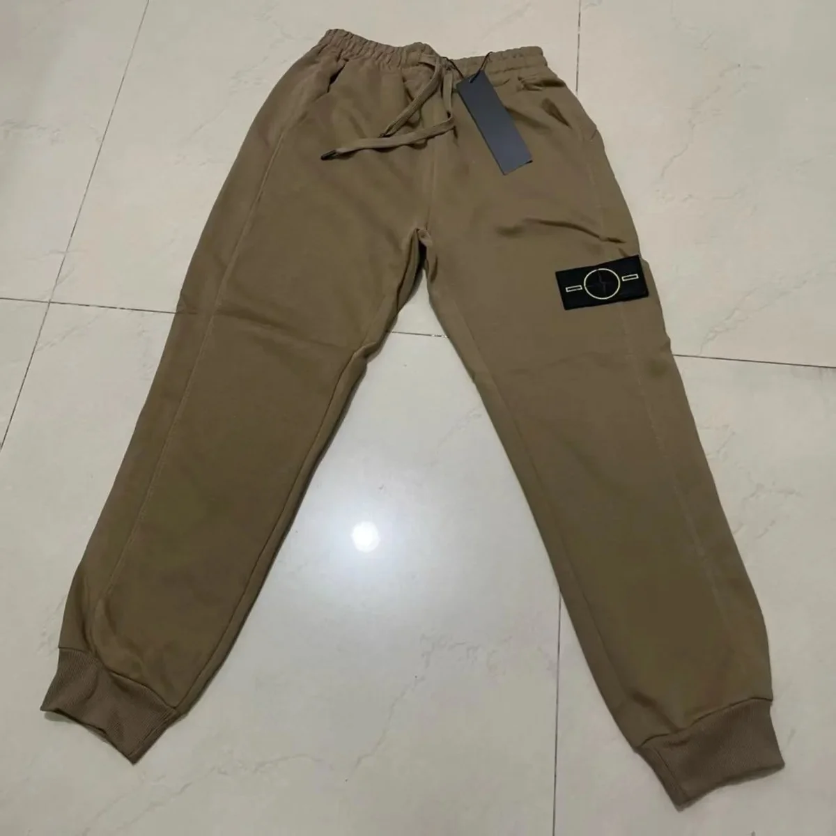 Stone Island 68-15 Beige Jogger Pants