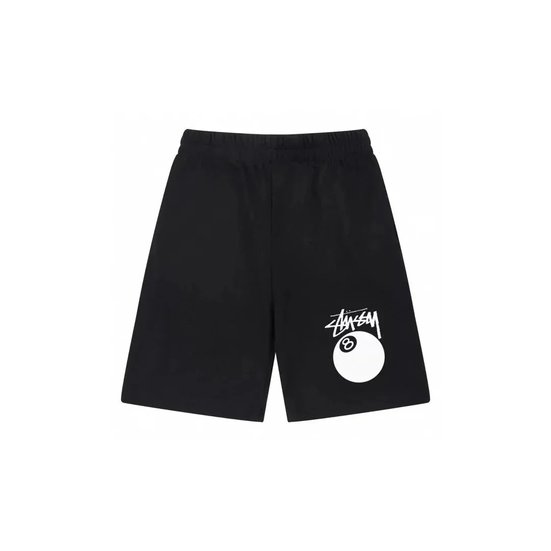 Stussy Black 8-Ball Shorts