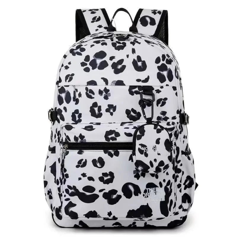 The North Face Nuptse Leopard Print Backpack