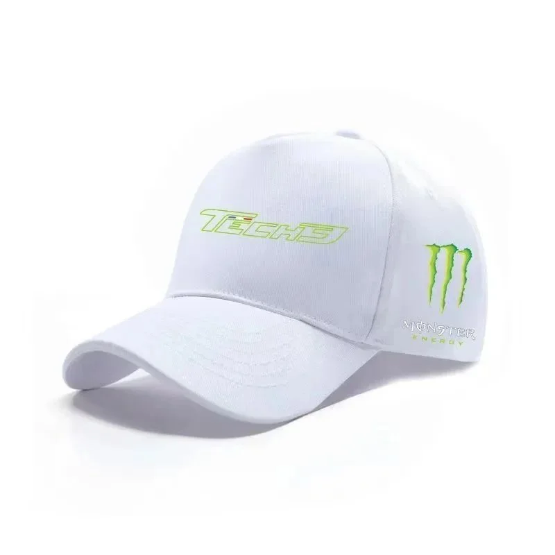 White Tech9 Monster Energy Cap Headwear